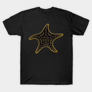 Starfish (yellow/black) T-Shirt